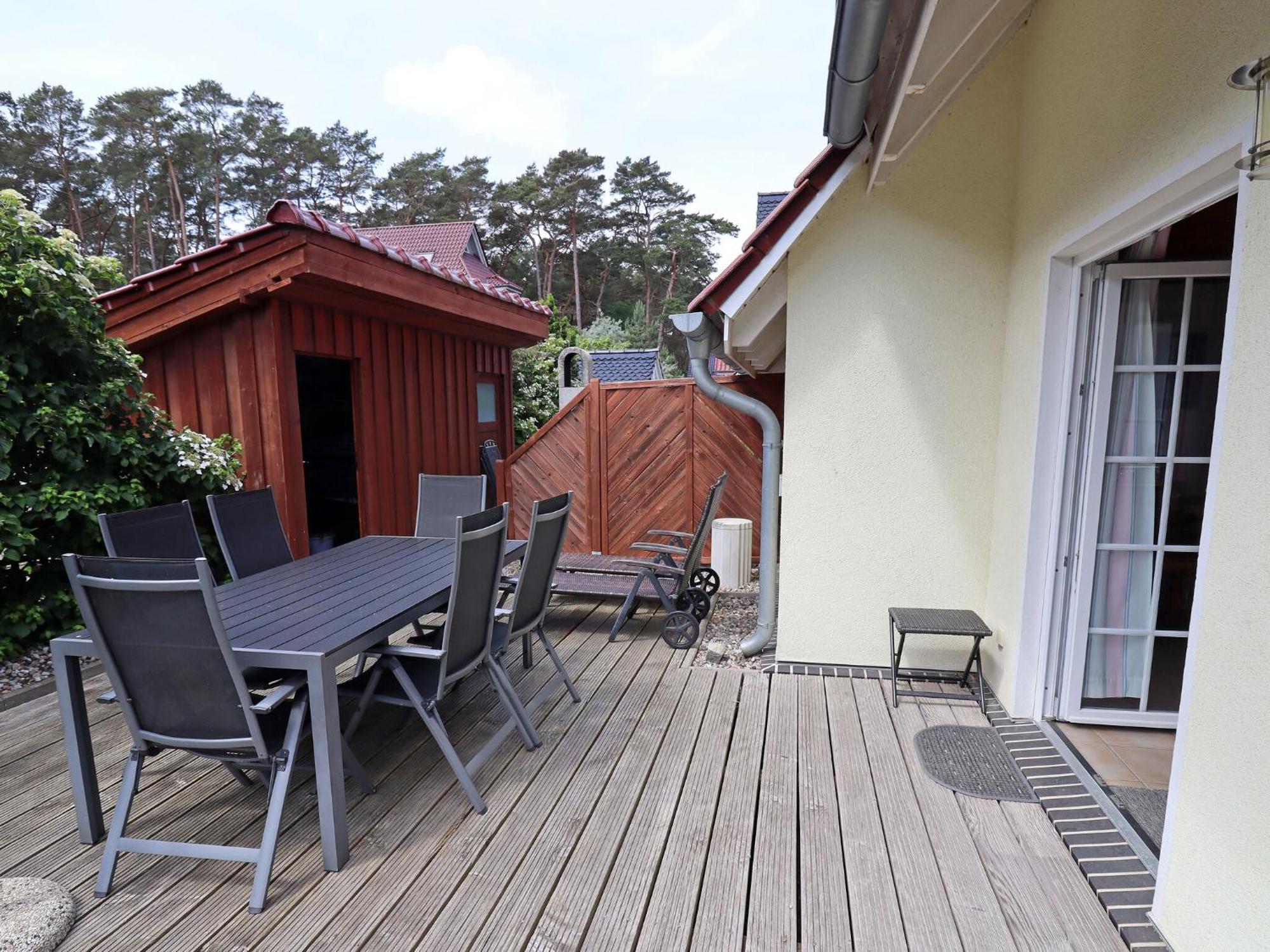 Semi-Detached House Bernsteinhaus Ii, Trassenheide Vila Exterior foto